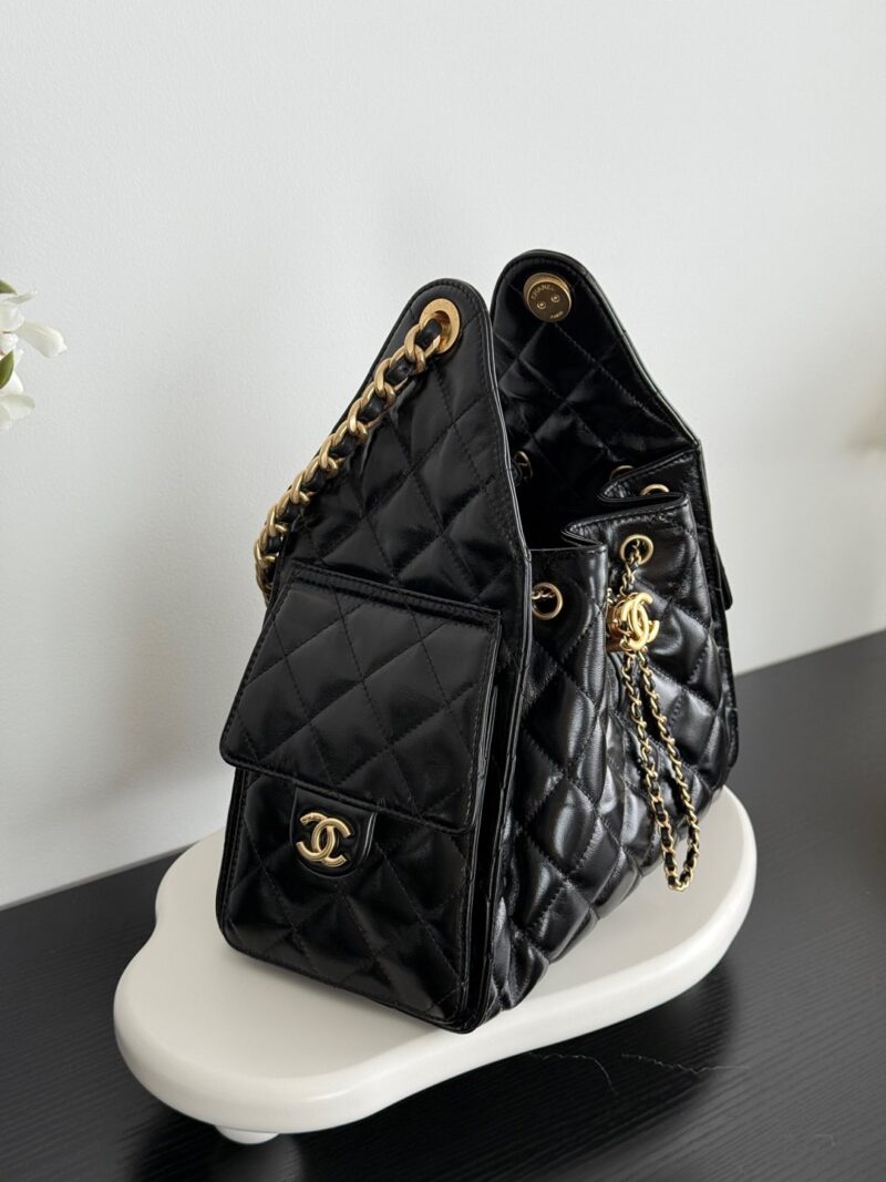 Chanel Replica 25C Drawstring Bucket Hobo Bag - Image 3