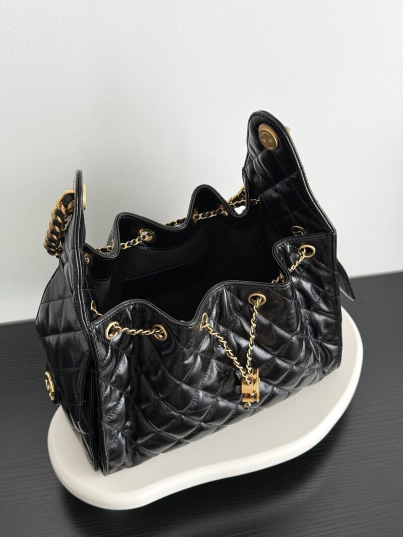 Chanel Replica 25C Drawstring Bucket Hobo Bag - Image 5