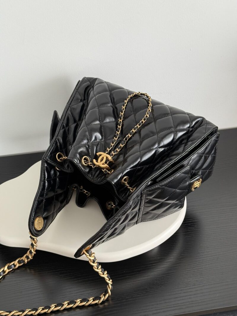 Chanel Replica 25C Drawstring Bucket Hobo Bag - Image 7