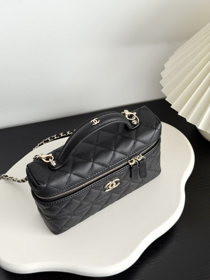 Chanel 25C Black Vanity Box Replica - Image 2
