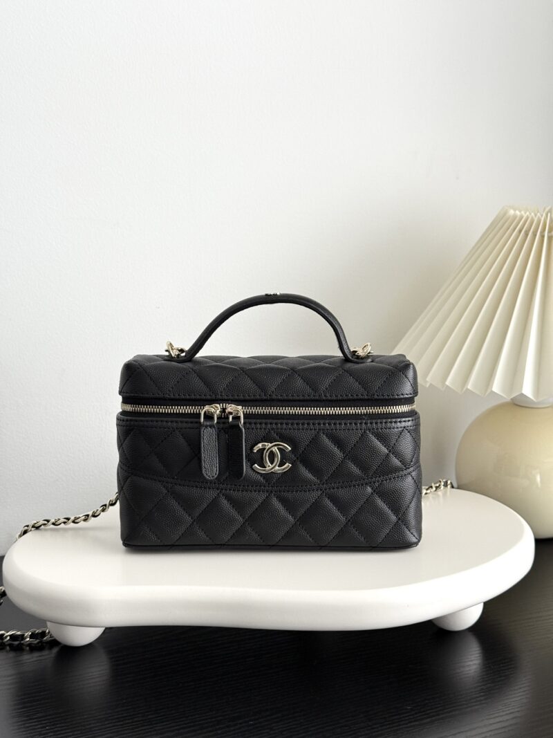 Chanel 25C Black Vanity Box Replica - Image 3