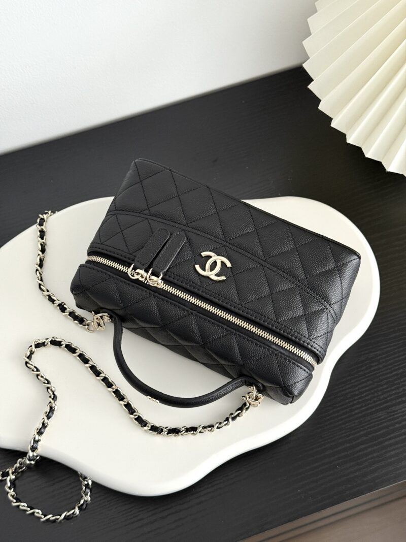 Chanel 25C Black Vanity Box Replica - Image 7