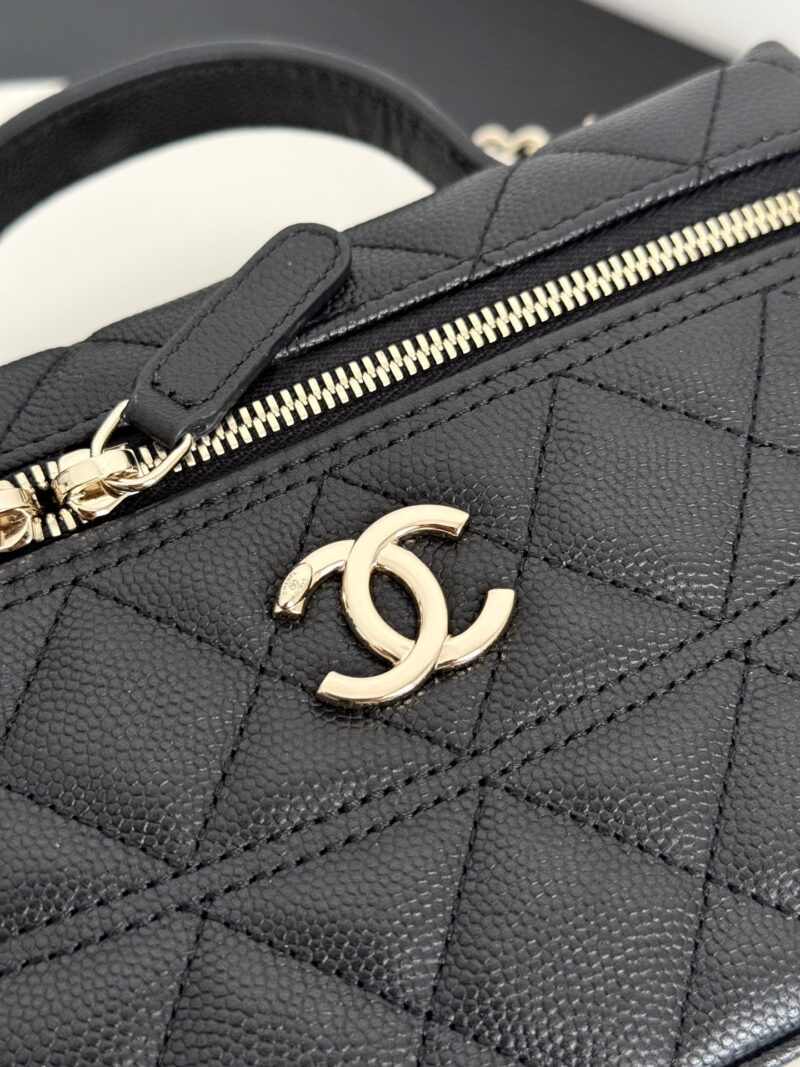 Chanel 25C Black Vanity Box Replica - Image 9